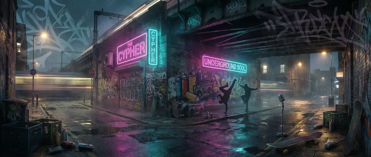虎牙江爽 - 城市街头文化夜景